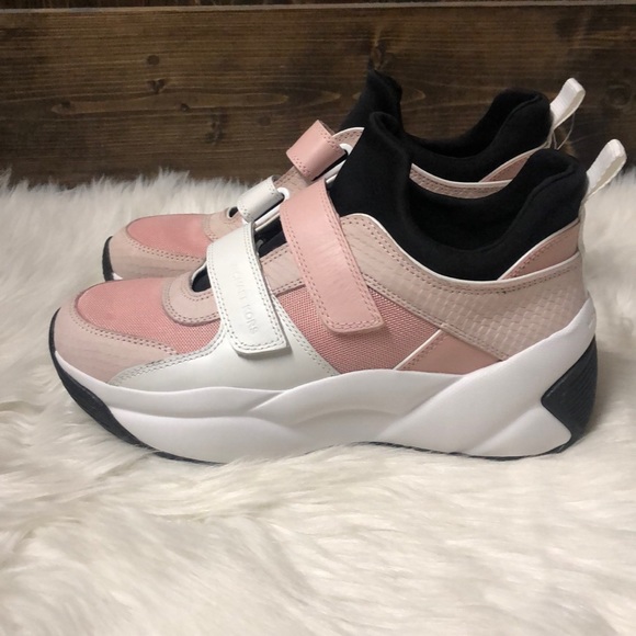 Michael Kors Shoes - MICHAEL KORS Keeley Flatform Trainers